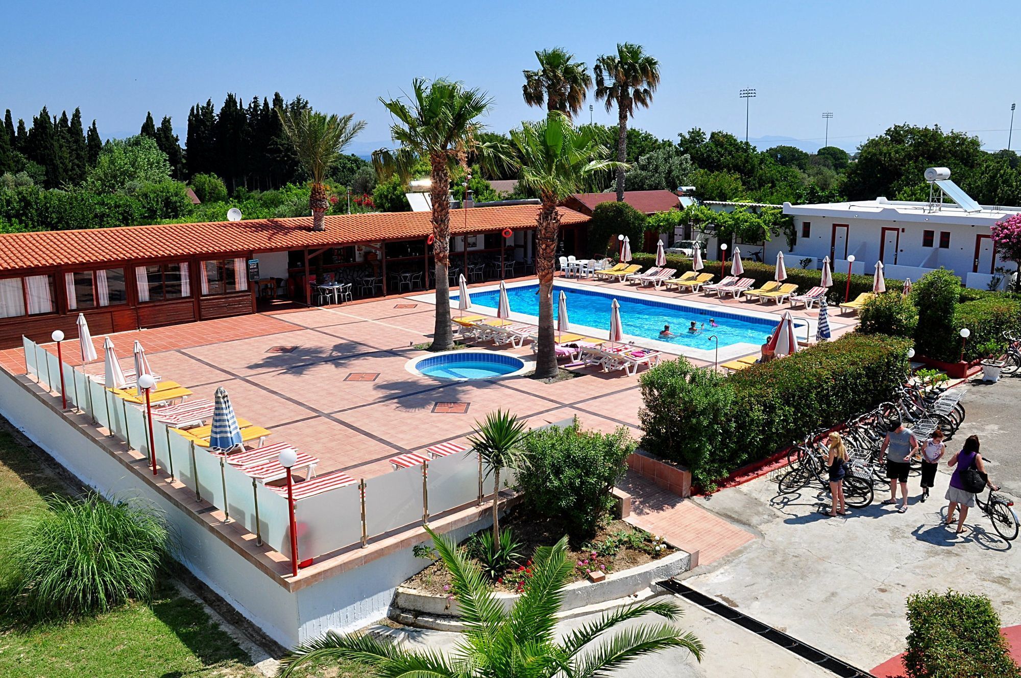 Sandys Studios Apartments And Log Villas Psalidi  Exterior photo